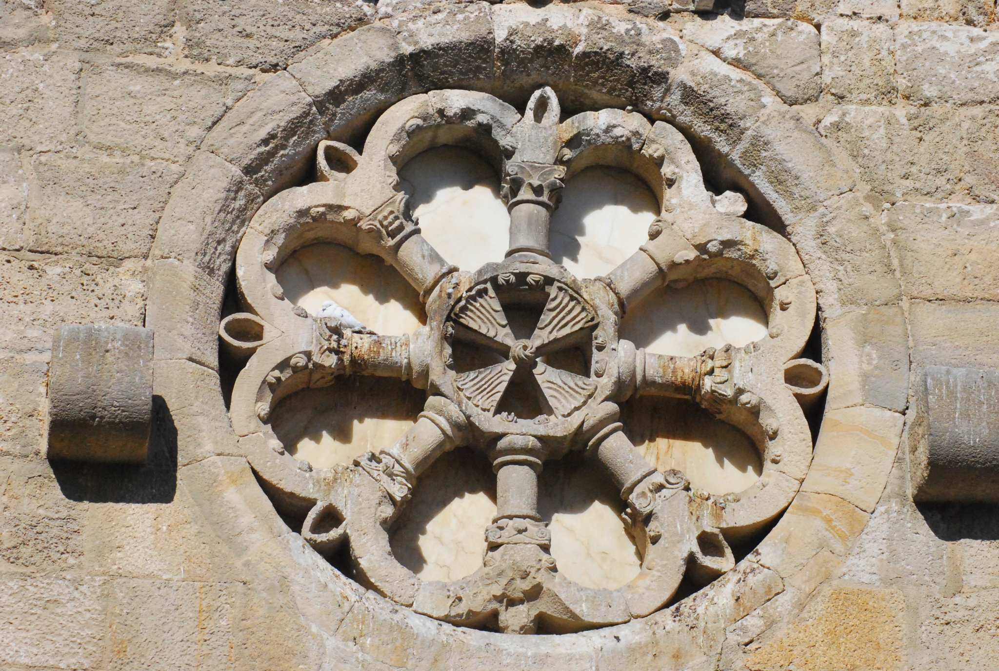 Ventana circular: Rosetón